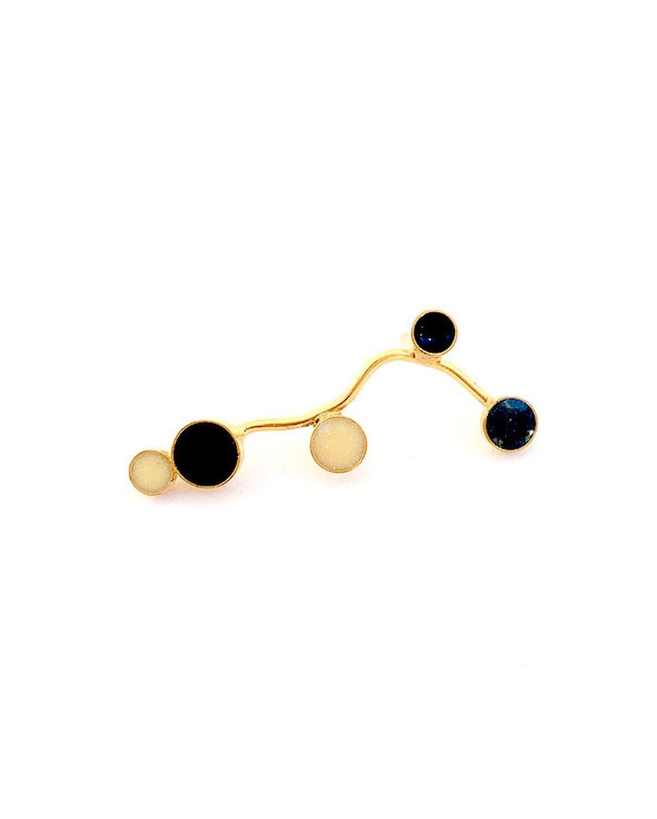 Kara. Black, grey and creme.