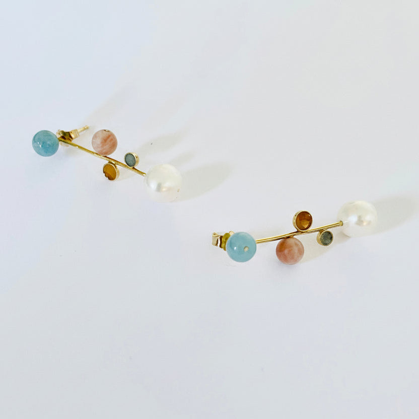 Ditte_Gren_Kara_freshwaterpearl amazonit and sunstone. earring_9